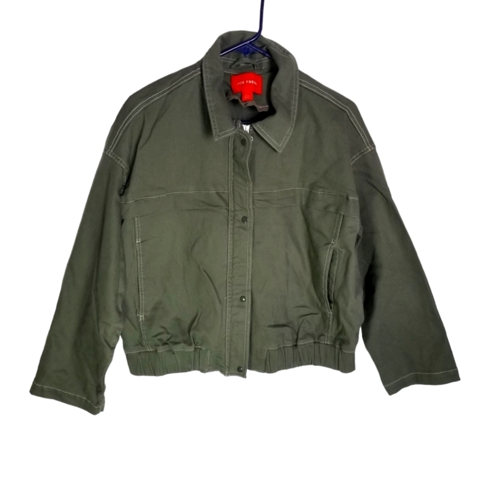 Joe Fresh Womens Zippered Spring Jacket Size Large